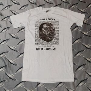 VTG 80s Dr. Martin Luther King Jr. I Have A Dream T-Shirt White House Tag XS/S
